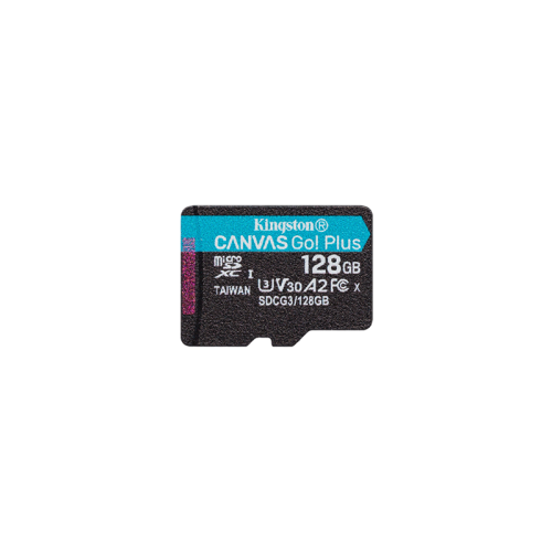 Карта памяти Kingston Canvas Go! Plus microSD Card 128GB