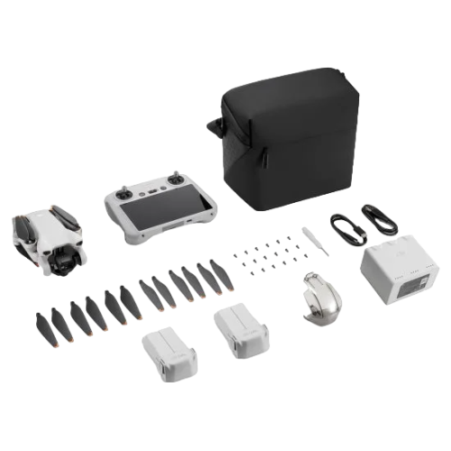 DJI Mini 3 Fly More Combo (DJI RC) дронын Қазақстанда, Алматыда сатып алыңыз