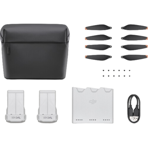 Қазақстаннан DJI Mini 3 Pro + DJI RC + Fly More Kit ақ түсті Drone сатып алыңыз, Алматы