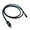 Кабель Tohom USB 4 Type-C (M) черный 1 м Алматы, Казахстан
