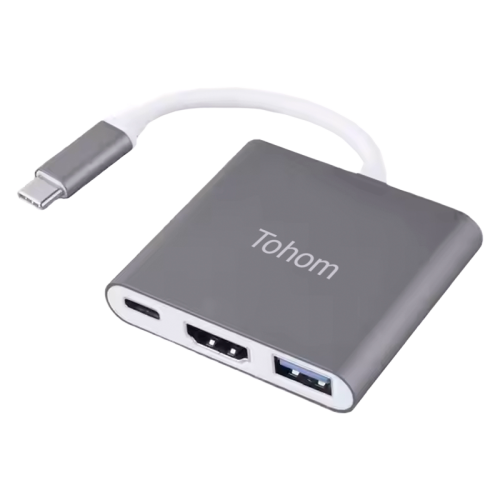 Док-станция Tohom 3 in 1 серый