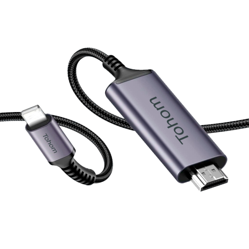 Кабель Tohom HDMI - Lightning 2 м Алматы, Казахстан