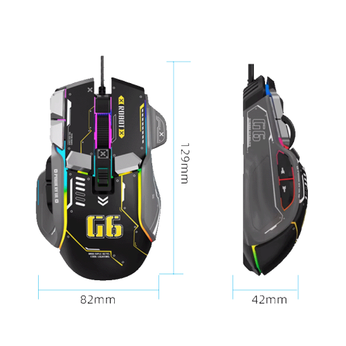 Игровая проводная мышь Razeak RM-X54 Алматы, Казахстан