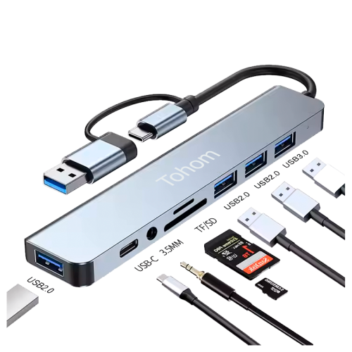 Картридер Tohom USB-Hub 8 в 1 Новосибирск, Россия