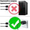 Коврик для мыши Tohom  с RGB-подсветкой и беспроводной зарядкой Новосибирск, Россия