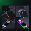 Tohom Коврик для мыши с RGB подсветкой и беспроводной зарядкой Алматы, Казахстан