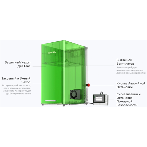 Лазерный станок XTool F1 Ultra 20W Алматы, Казахстан