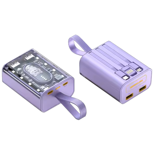Внешний аккумулятор ZFR PB53 Cat 5000 mAh фиолетовый Новосибирск, Россия