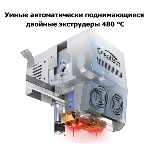 Купить 3D-принтер CreatBot PEEK-300  в Новосибирске, Россия | доставка