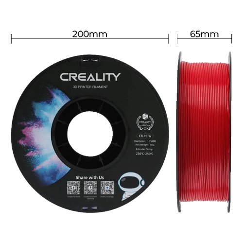 Филамент Creality CR-PETG красный Алматы, Казахстан