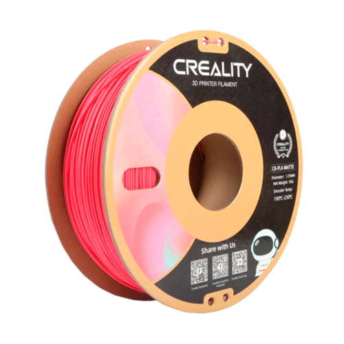 Филамент Creality CR-PLA Matte клубнично-красный Алматы, Казахстан