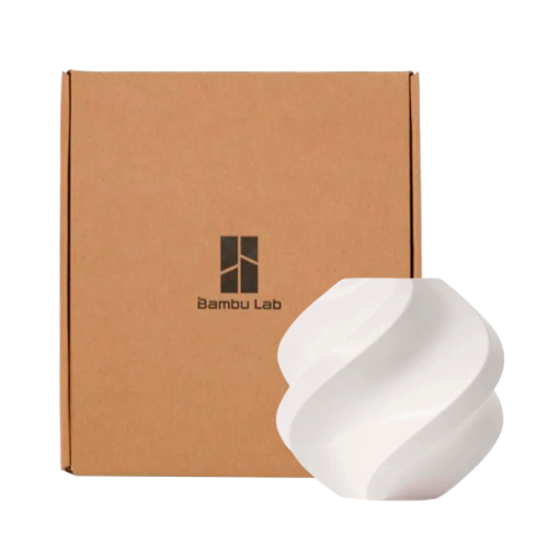 3D басып шығаруға арналған пластик Bambu Lab PLA Basic ақ
