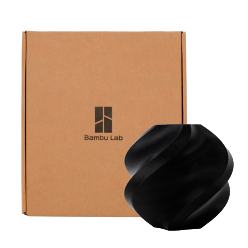 Bambu Lab PLA Basic 3D басып шығару филаменті қара