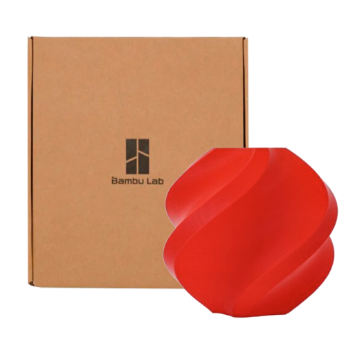 3D басып шығаруға арналған пластик Bambu Lab PLA Basic қызыл