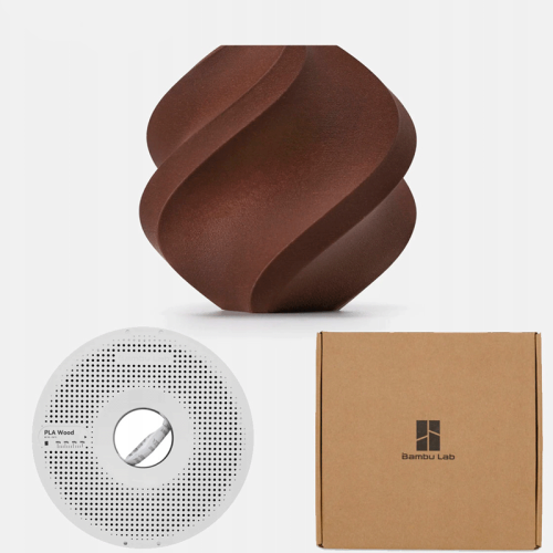 Пластик для 3D-печати Bambu Lab PLA Wood Rosewood Алматы, Казахстан