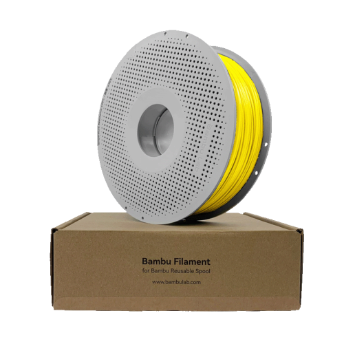 3D басып шығаруға арналған пластик Bambu Lab PLA Basic сары Алматы, Қазақстан