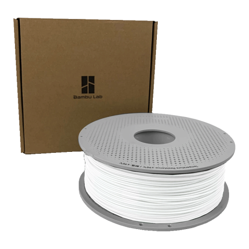 3D басып шығаруға арналған пластик Bambu Lab TPU 95A HF ақ