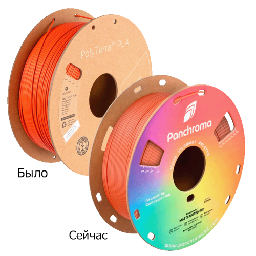 Пластик для 3D-печати Polymaker  Matte PLA приглушённый красный Новосибирск, Россия
