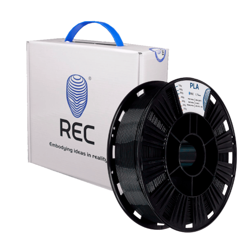 Пластик для 3D-печати REC PLA чёрный