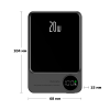 Power Bank ZFR Q9 10000 mAh тёмно-серый Новосибирск, Россия