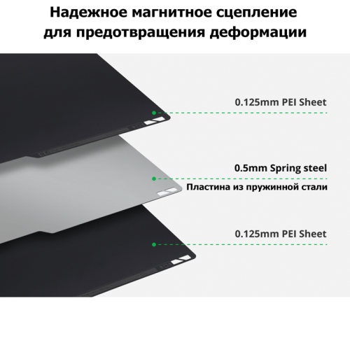 Bambu Lab Smooth PEI Plate баспа платформасын Қазақстанда, Алматыда сатып алыңыз