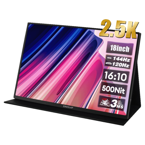 Монитор  ZEUSLAP Z18K черный 128592688 – купить с доставкой по Казахстану |