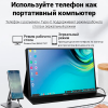 Монитор  ZEUSLAP Z18K черный Алматы, Казахстан