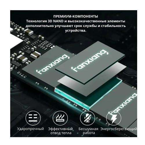 Внутренний SSD Fanxiang S500 Pro 256 ГБ + корпус для SSD Fanxiang MD86 (Type-C) Алматы, Казахстан