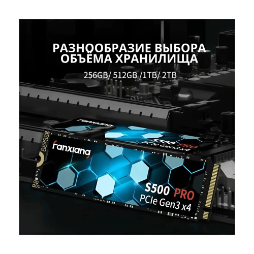 Внутренний SSD Fanxiang S500 Pro 256 ГБ + корпус для SSD Fanxiang MD86 (Type-C) Алматы, Казахстан