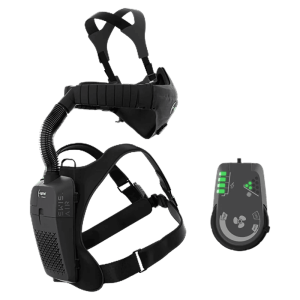 Блок принудительной подачи воздуха Optrel Swiss Air и полумаска (с панелью управления)