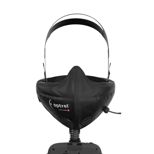 Блок принудительной подачи воздуха Optrel Swiss Air с полумаской