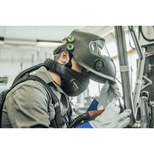 Блок принудительной подачи воздуха Optrel Swiss Air с полумаской