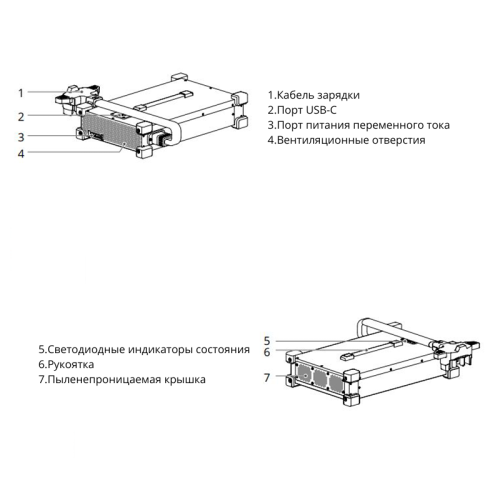 Зарядное устройство DJI C12000 Intelligent Power Supply для DJI Agras T100