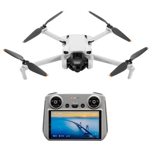 Дрон DJI Mini 3 DJI RC белый