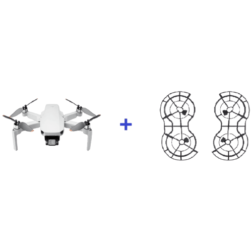 Дрон DJI Mini 4K Fly More Combo + защита серый