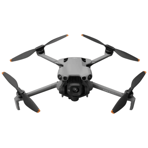 DJI Mini 5 Pro (DJI RC-N3) в полете с видом на живописный пейзаж