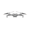 Дрон DJI Mini 3 с пультом управления DJI RC-N1, вид спереди, демонстрирующий компактность и камеру.