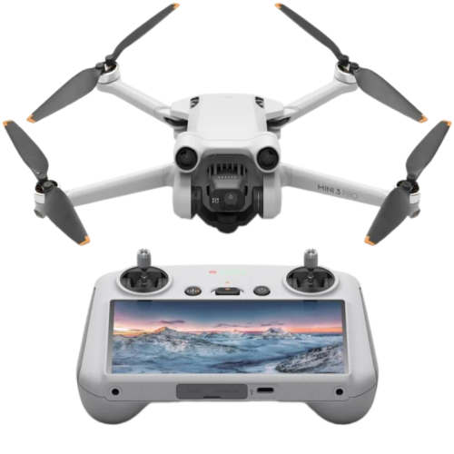 Дрон DJI Mini 3 Pro белый + DJI RC
