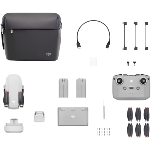 Дрон DJI Mini 4K Fly More Combo серый