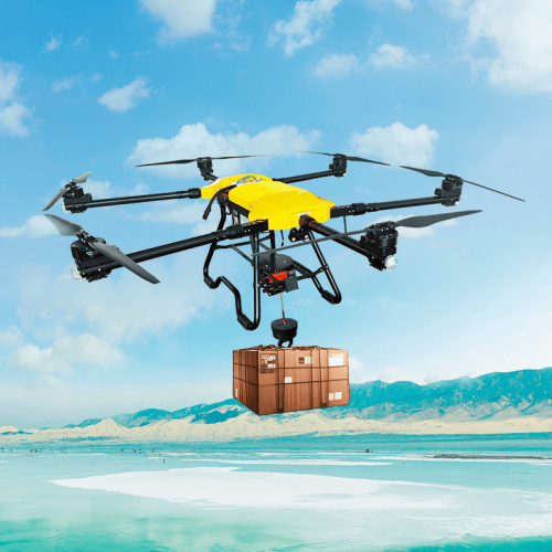 JTD 30-606 Standard жиынтығы дрон-курьері ұшуда