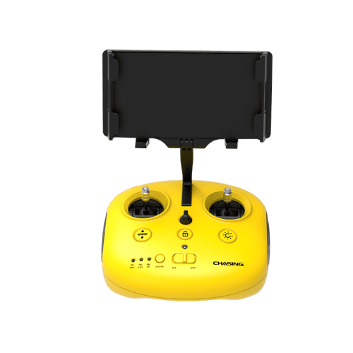 Подводный дрон Chasing Gladius Mini S с камерой, готовый к погружению.