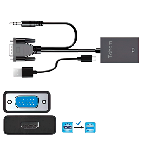 Адаптер Tohom VGA-HDTV