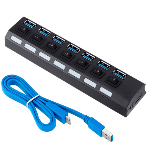 Картридер Tohom USB-Hub 7 в 1