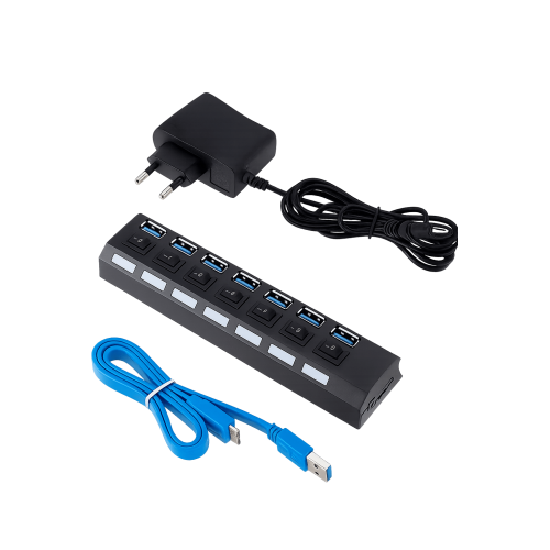 Tohom USB-Hub 7 in 1 картасын оқу құрылғысы
