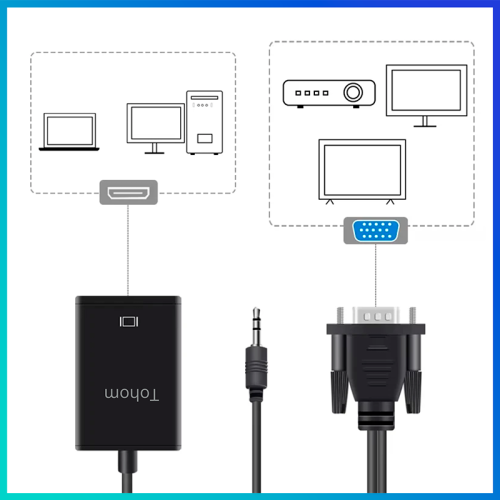 Адаптер Tohom VGA-HDTV 151042605 – купить в Новосибирске | Tohom