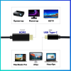 Кабель Tohom USB Type-C - HDMI 1.8 м Алматы, Казахстан