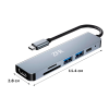 Картридер ZFR USB-Hub 6 в 1 Алматы, Казахстан