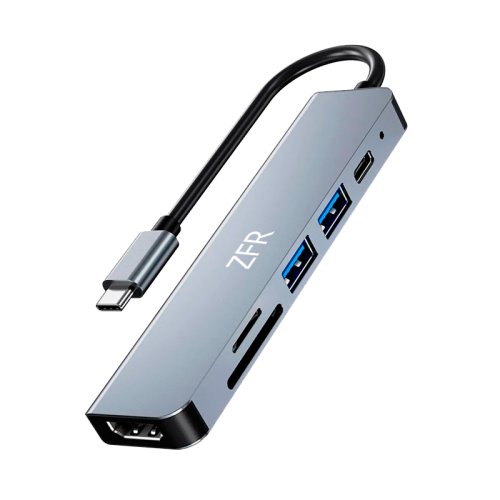 Картридер ZFR USB-Hub 6 в 1