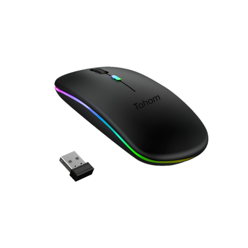 Tohom беспроводная мышь RGB 