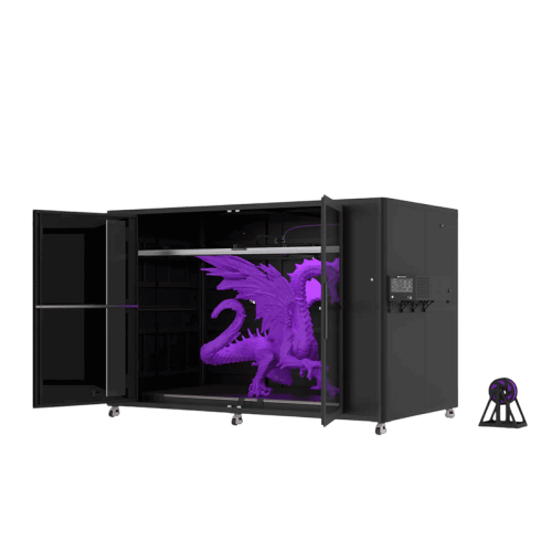 3D-принтер TRONXY VEHO 2010-10A в рабочем состоянии